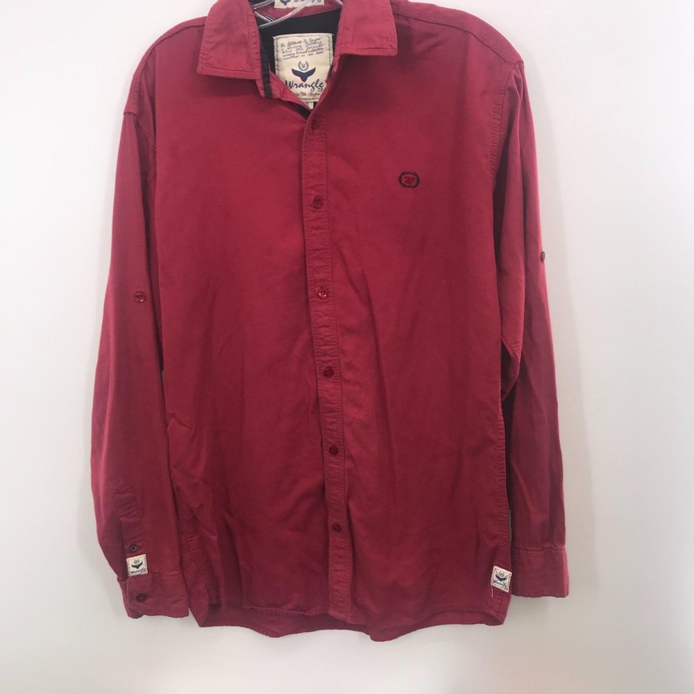 VTG WRANGLER LONG SLEEVE BUTTON DOWN